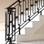 Mẫu thiết kế cầu thang sắt mỹ thuật - AH0118 - Mái Che Miền Nam