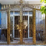 Mẫu thiết kế cổng sắt mỹ thuật - AH0314 - Mái Che Miền Nam