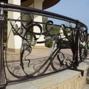 Mẫu thiết kế hàng rào sắt mỹ thuật - AH0407
