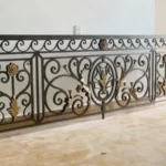 Mẫu thiết kế lan can sắt mỹ thuật - AH0203 - Mái Che Miền Nam