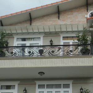 Mẫu thiết kế lan can sắt mỹ thuật - AH0212