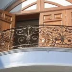 Mẫu thiết kế lan can sắt mỹ thuật - AH0215 - Mái Che Miền Nam