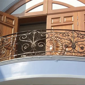 Mẫu thiết kế lan can sắt mỹ thuật - AH0215 - Mái Che Miền Nam