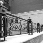 Mẫu thiết kế lan can sắt mỹ thuật - AH0217 - Mái Che Miền Nam
