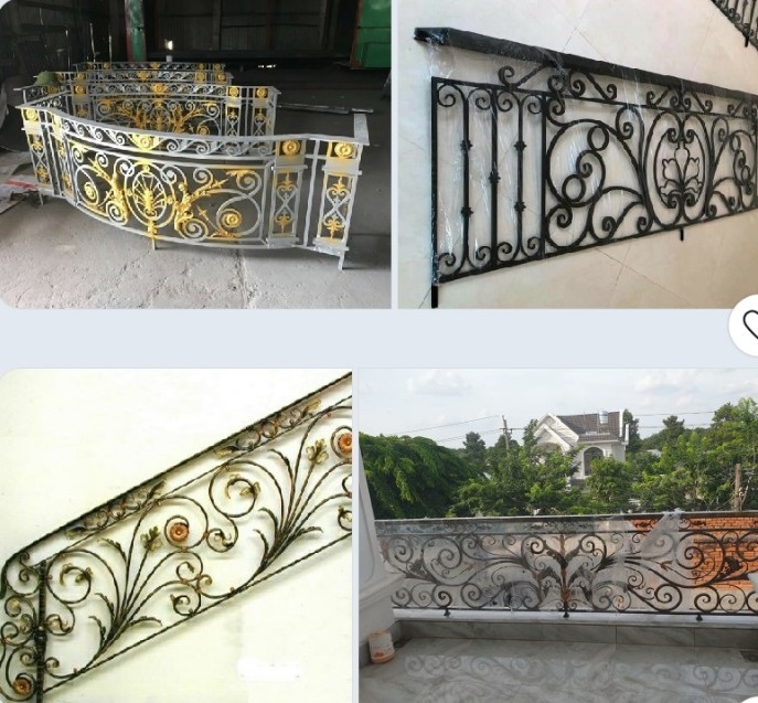 Mẫu thiết kế lan can ban công Mái Che Di Động tuyệt đẹp