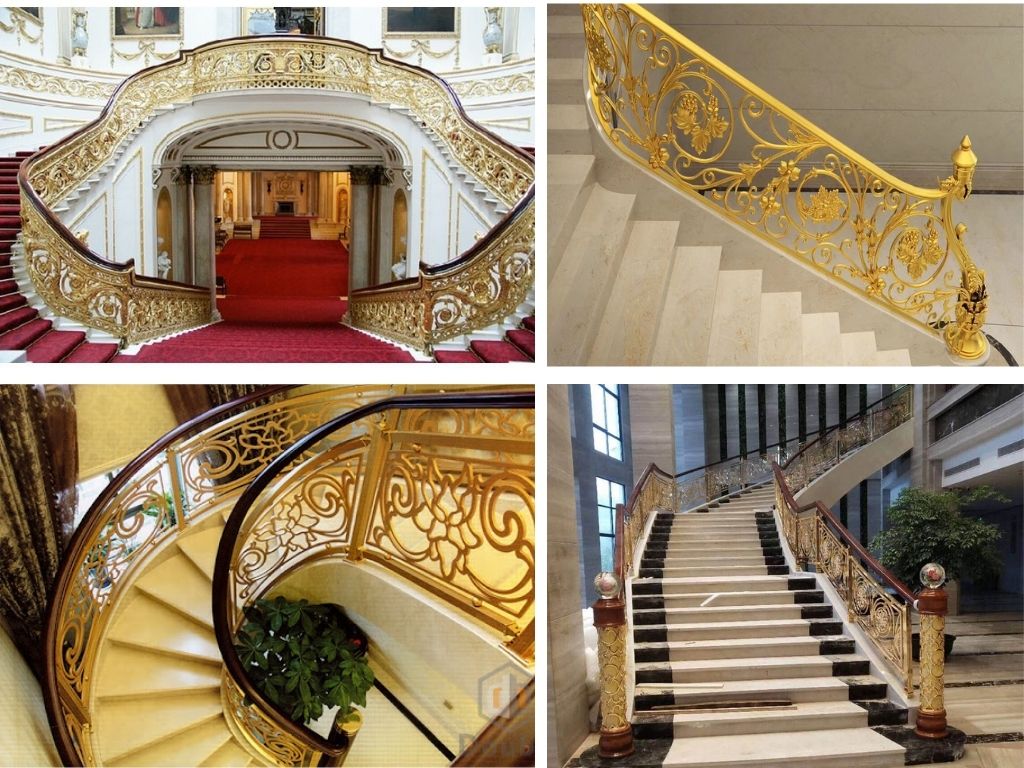 thiết kế cầu thang biệt thự đẹp và hợp phong thủy an homes