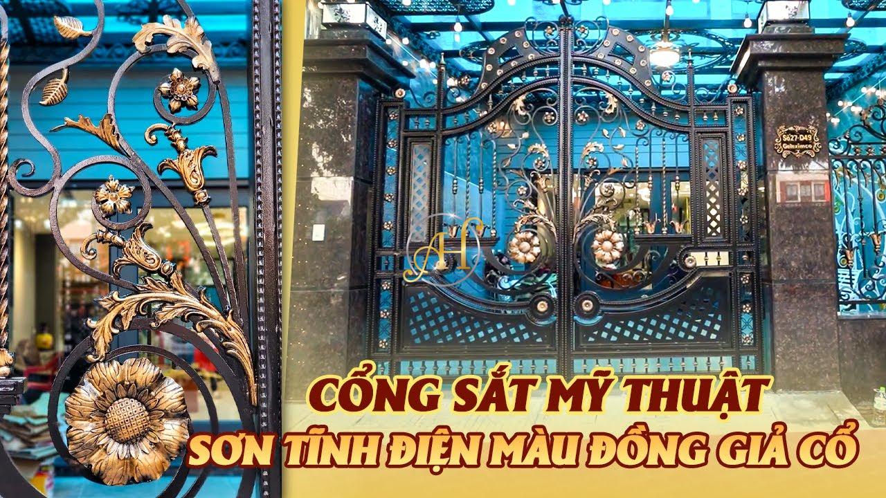 Cổng Rào Sắt Mỹ Thuật Đẹp Cho Biệt Thự - Tạo Nét Sang Trọng Cho Ngôi Nhà Của Bạn