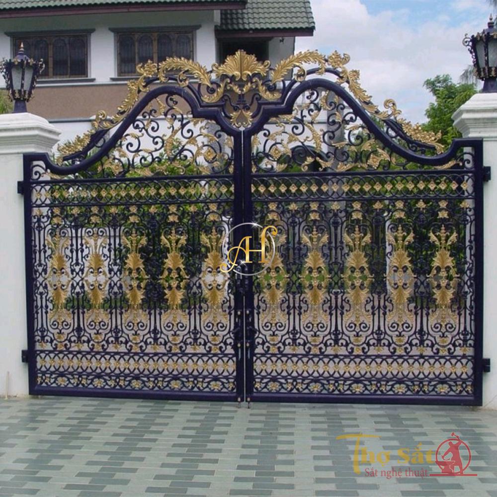 Mẫu cổng sắt mỹ thuật biệt thự sang trọng Thiết kế hoàn hảo cho ngôi nhà của bạn