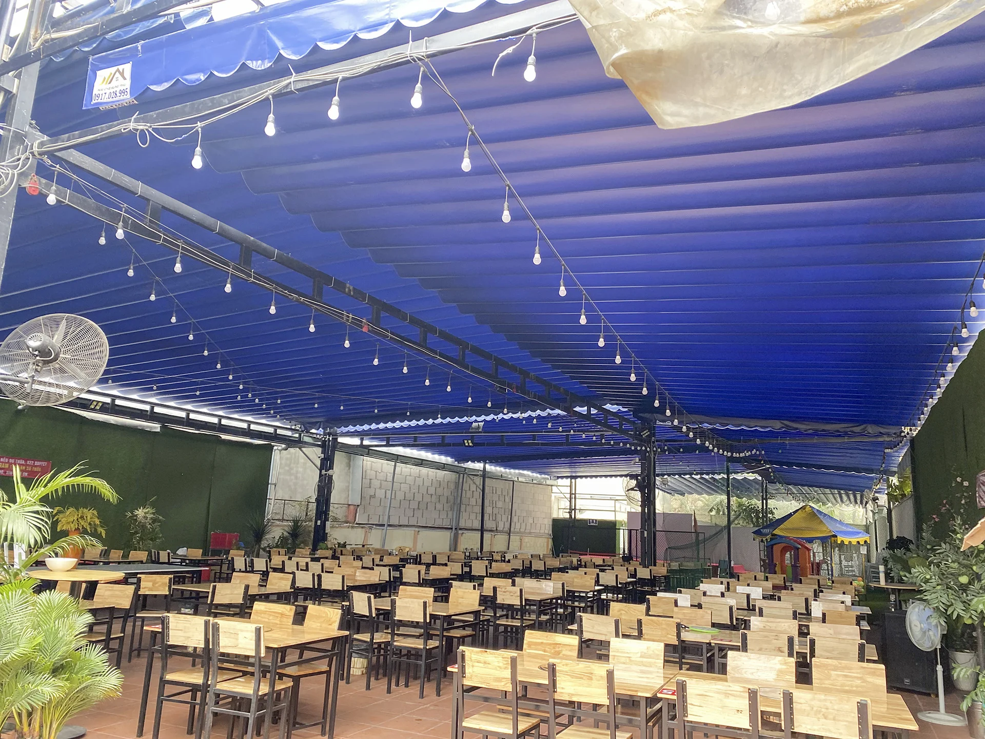 Mái Che Di Động Quán Nhậu Mẫu Đẹp Mới Nhất 2025