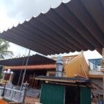 Bạt che nắng sân vườn