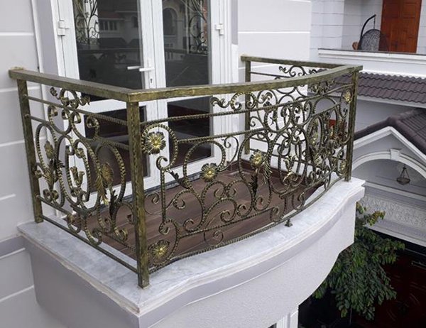 Bộ sưu tập 59+ mẫu thiết kế lan can sắt mỹ thuật ban công tuyệt đẹp 2023