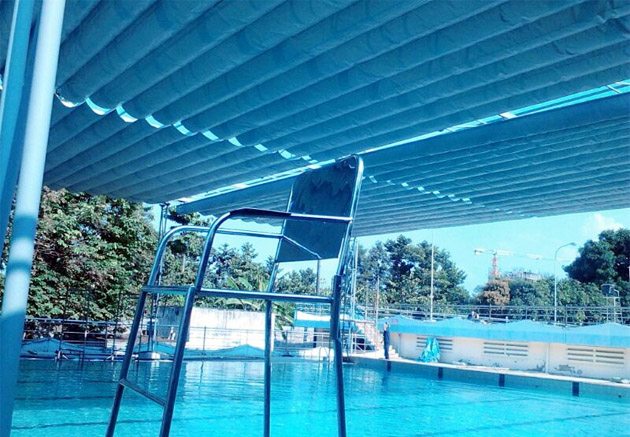 Lắp đặt mái xếp tại Hà Nam