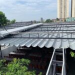 lắp đặt mái xếp tại Nam Định