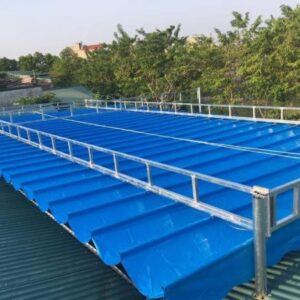 Lắp đặt mái xếp tại ninh bình