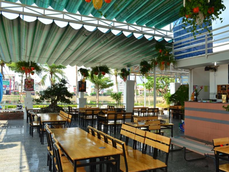 Mái che di động nhà hàng, quán nhậu mẫu đẹp 2025